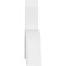 Ekena Millwork Archdale Architectural Grade PVC Gable Bracket, 36"W x 19 1/2"H x 4"D x 4"F, 13/12 Pitch GBP036X20X0404ARC00 - alternate 2